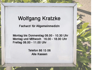 Sprechzeiten